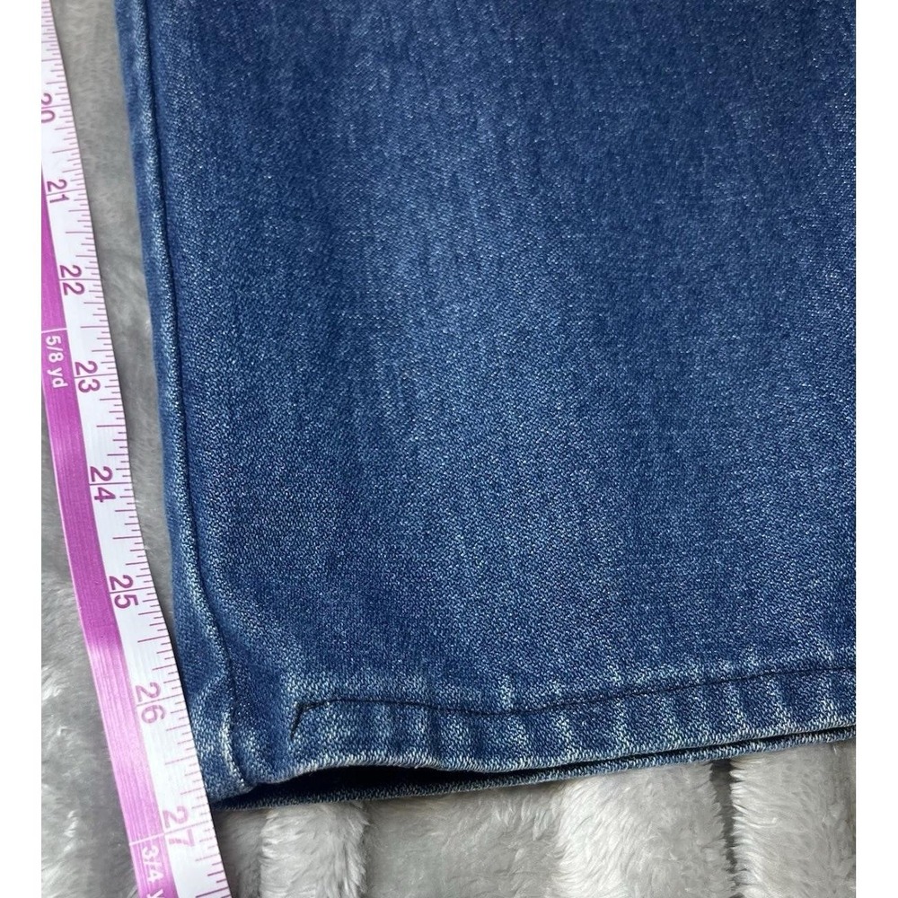 Vintage Wrangler Womens Size 20 Misses Full Fit Jeans Made in USA Blue Denim - Picture 9 of 16